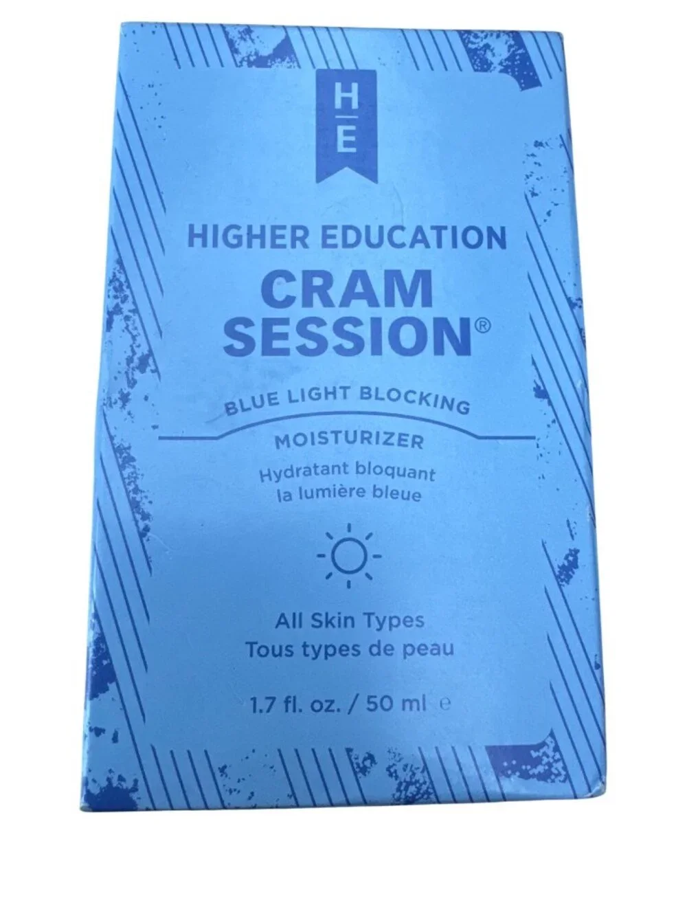 Higher Education Moisture Cream Cram Session  1.7 fl oz NWT Blue Light Blocking
